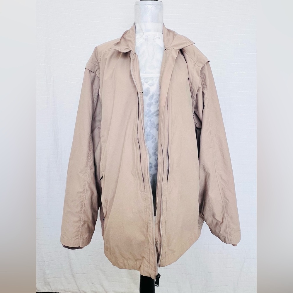 Scottevest Convertible TEC Jacket to Vest w/11+ pockets Tan Sz XXXL